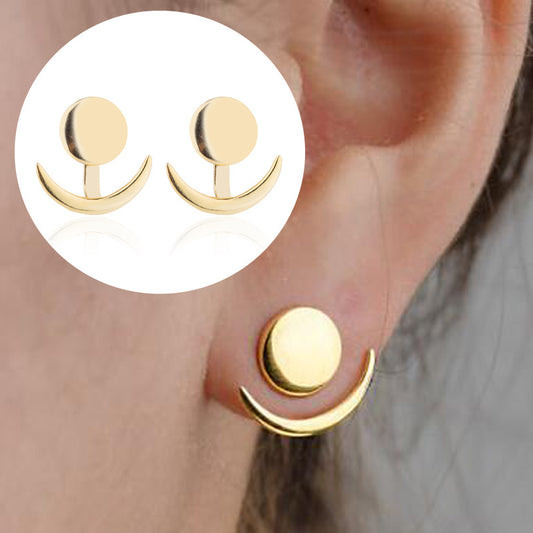 Natural Landscape Mountain Ear Climber Earrings Geography Inspired Trekking Jewelry