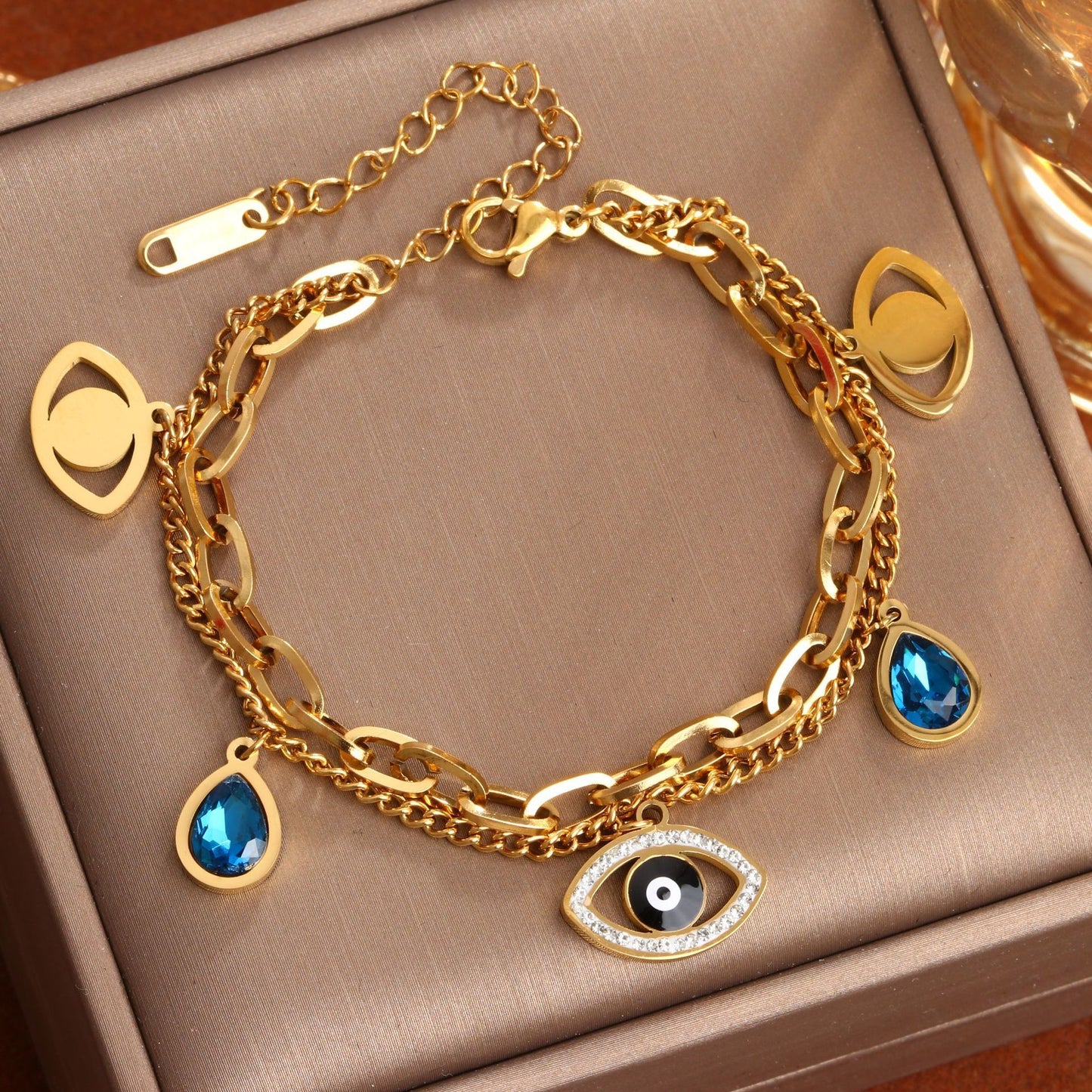 The Legend Angel Eye Hand Chain Bracelet