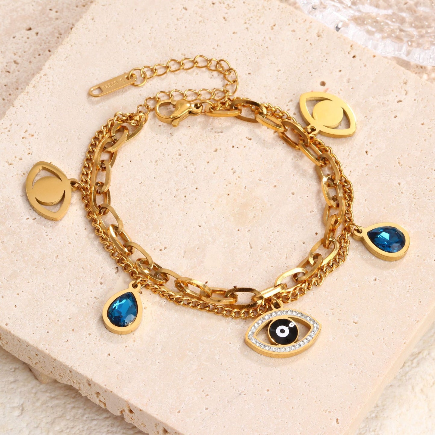 The Legend Angel Eye Hand Chain Bracelet