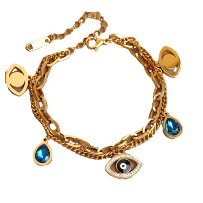 The Legend Angel Eye Hand Chain Bracelet